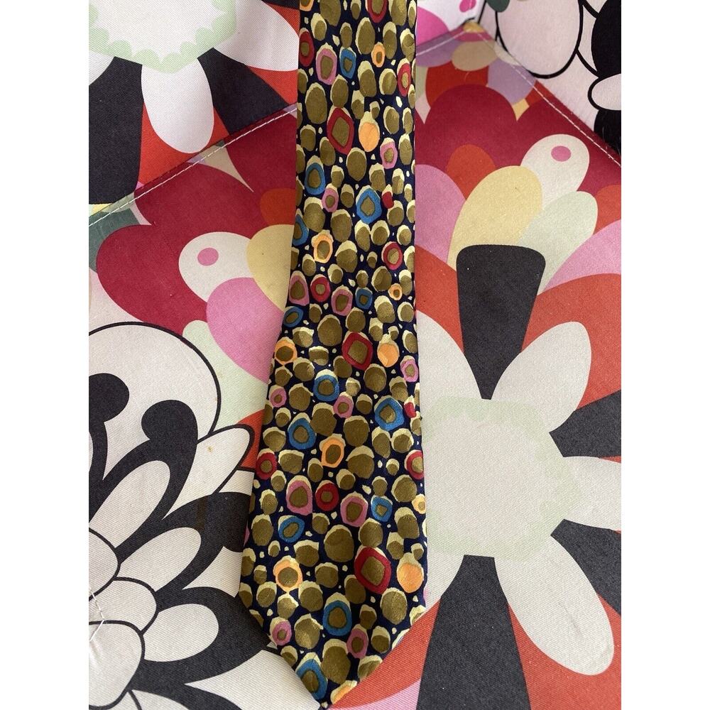 NINO MORI 100 % ALL SILK MEN'S Colorful TIE